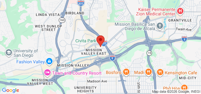 Matthew Gene English office location map