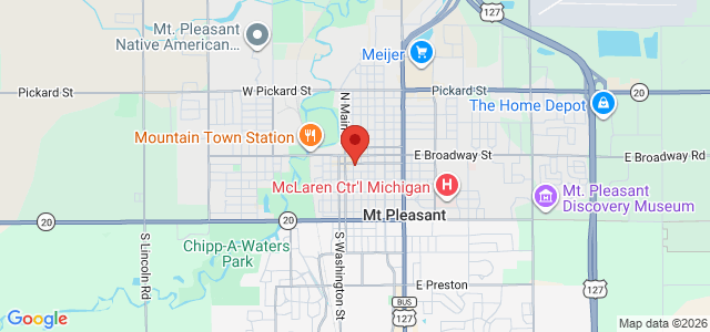 Paula M. Fisher office location map