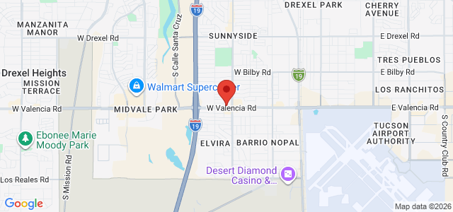 Alejandro Gonzales office location map