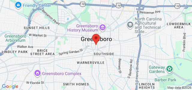 Chad Garrett office location map