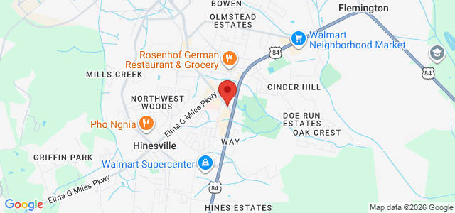 Chester J. Gregg Esq. office location map