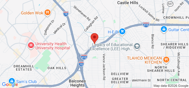 Joe A. Gamez office location map