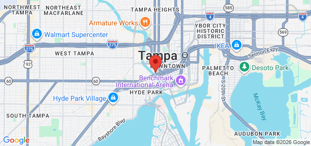Nicholas Glance office location map