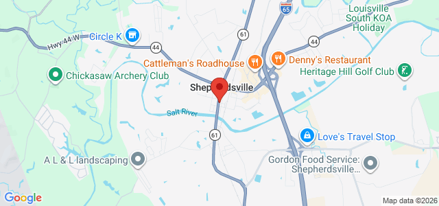 Peyton Griffee office location map