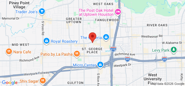 Rick Guerra office location map