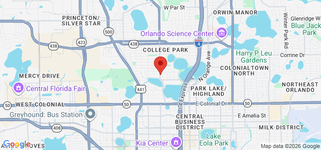 Alfred J. Hilado office location map