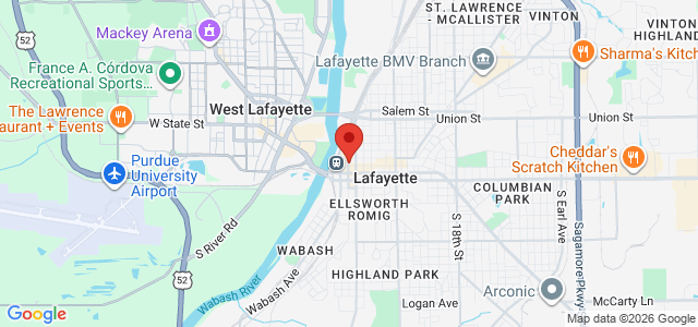 Austin C. Harris office location map