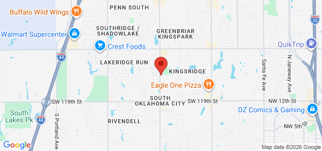 Brion B. Hitt office location map