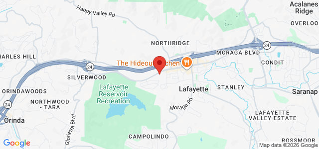 David A. Hill J.D. office location map
