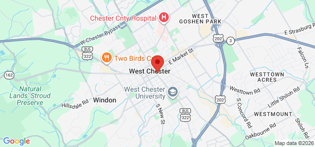 Frank W. Hayes office location map