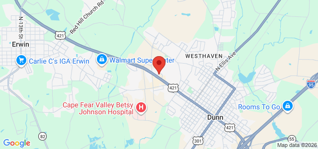 Gerald W. Hayes Jr. office location map