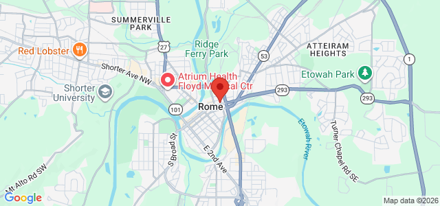 J. Ross Hamrick office location map