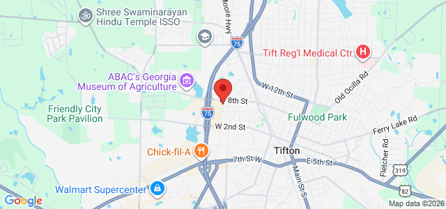 J. Shane Hudson office location map