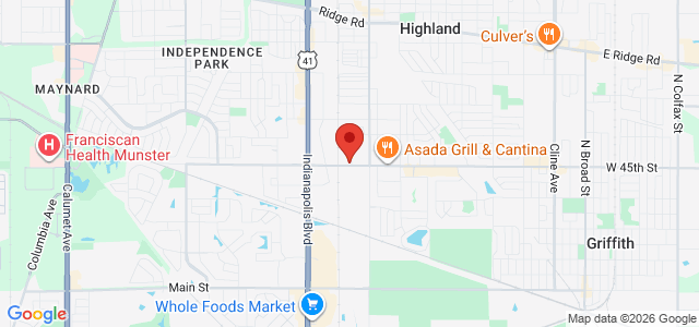John F. Hilbrich office location map