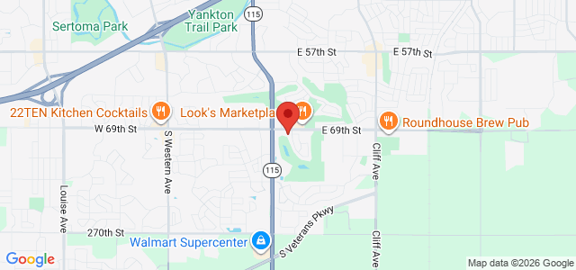 John Hinrichs office location map