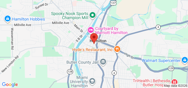 Joshua D. Hodges Esq. office location map