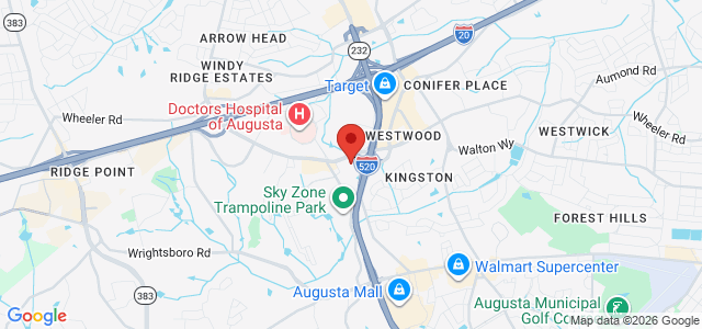 Larry Neal Hollington office location map