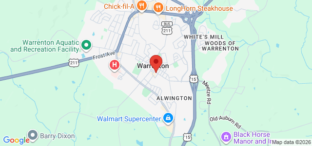 Mark F. Hyson office location map