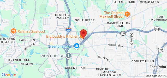 Nigel H Hunter Esq. office location map