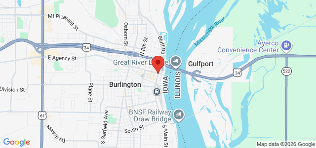 Peter W. Hansen office location map