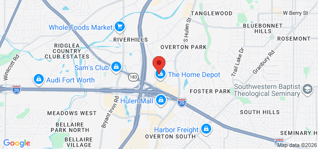 Rob Hudson office location map