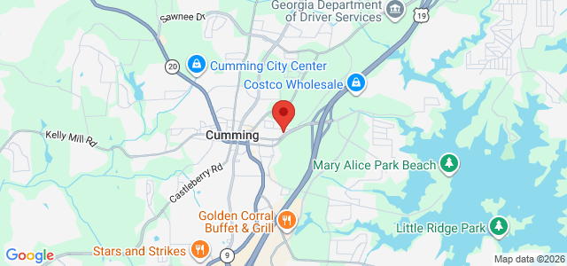 Russell Hodges office location map