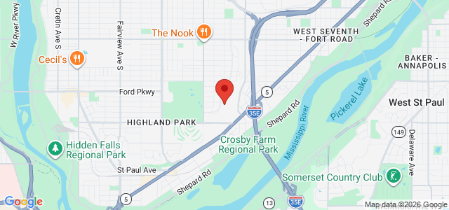 Taylor Hein office location map