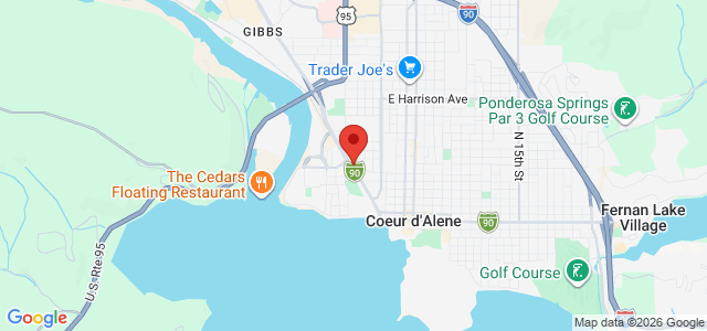 Terrance R. Harris office location map