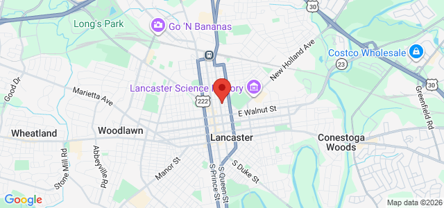 Thomas Hall Esq. office location map