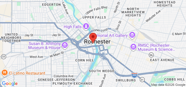 Tim Hedges office location map