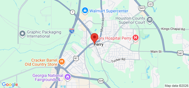 Waymon Steven Harrell office location map
