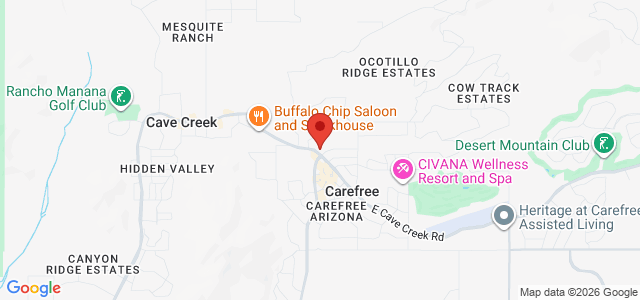 West Hunsaker office location map