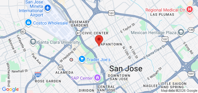 Brett Johnson office location map