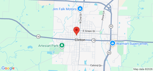 James C. Johns office location map