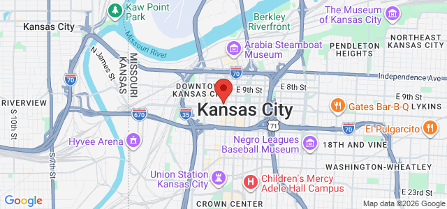 Thomas C. Jones office location map