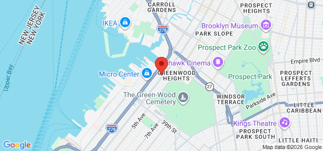 Adam Kalish office location map
