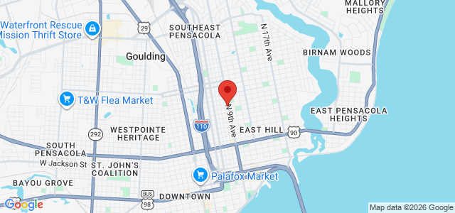 Brian Kirkland office location map