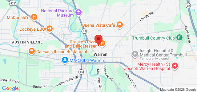 Daniel Gerard Keating office location map