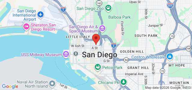 Alex LeClair office location map