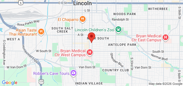 Dana M. London office location map