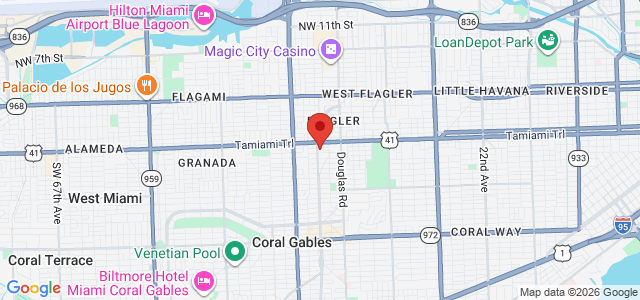 Martin Eric Leach office location map