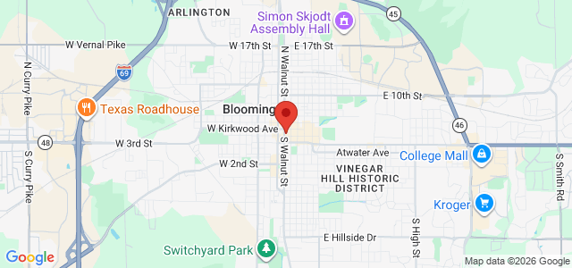 Aaron McCrea office location map