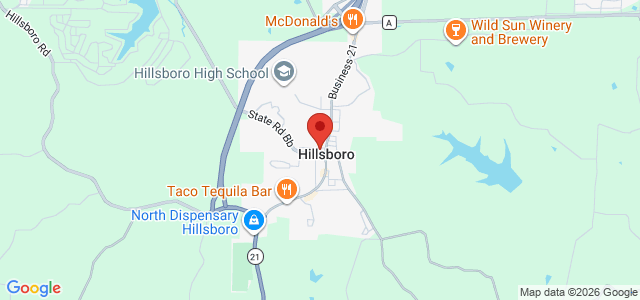 Brandon T. Moonier office location map