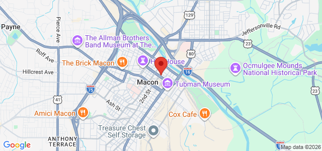 David H. McCain office location map