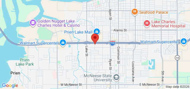 Donald Wayne McKnight office location map