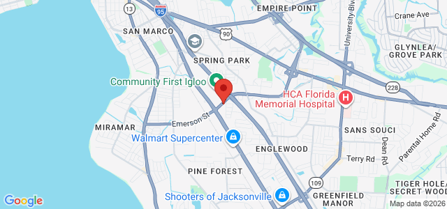 James Hays Mathis Esq. office location map