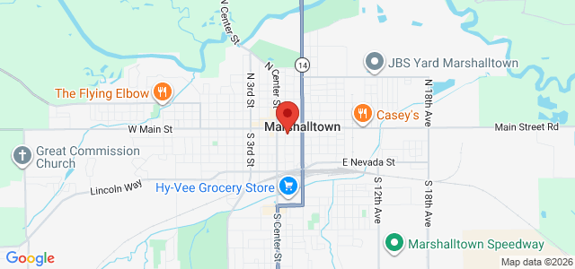 Larry E. McKibben office location map