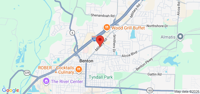 Logan Mustain office location map