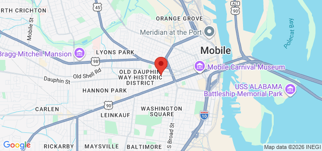 Richard Edward Mather office location map