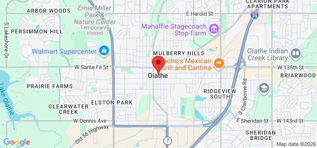 RW Mozingo II office location map